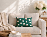 Jayi Spots Indoor/Outdoor Reversible Rectangular Pillow
