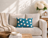Jayi Spots Indoor/Outdoor Reversible Rectangular Pillow