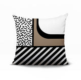 Jazzo Abstract Reversible Indoor/Outdoor Square Pillow