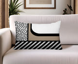 Jazzo Abstract Reversible Indoor/Outdoor Square Pillow