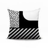 Jazzo Abstract Reversible Indoor/Outdoor Square Pillow