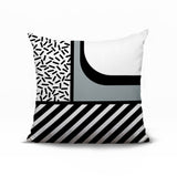 Jazzo Abstract Reversible Indoor/Outdoor Square Pillow