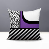Jazzo Abstract Reversible Indoor/Outdoor Square Pillow