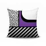 Jazzo Abstract Reversible Indoor/Outdoor Square Pillow