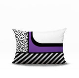 Jazzo Abstract Reversible Indoor/Outdoor Rectangle Pillow