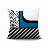 Jazzo Abstract Reversible Indoor/Outdoor Square Pillow