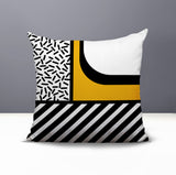 Jazzo Abstract Reversible Indoor/Outdoor Square Pillow