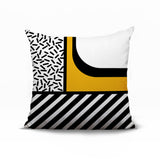 Jazzo Abstract Reversible Indoor/Outdoor Square Pillow