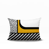 Jazzo Abstract Reversible Indoor/Outdoor Rectangle Pillow