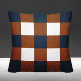 Jeb Checkered Reversible Indoor/Outdoor Square Pillow