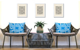 Jessa Abstract Reversible Indoor/Outdoor Rectangular Pillow