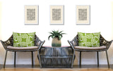 Jessa Abstract Reversible Indoor/Outdoor Rectangular Pillow