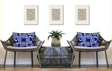 Jessa Abstract Reversible Indoor/Outdoor Rectangular Pillow
