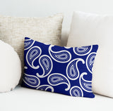 Jessa Abstract Reversible Indoor/Outdoor Rectangular Pillow