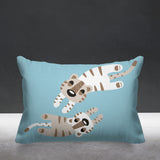 Jiba Animal Reversible Indoor/Outdoor Rectangular Pillow