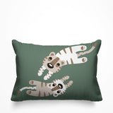 Jiba Animal Reversible Indoor/Outdoor Rectangular Pillow