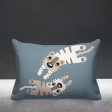 Jiba Animal Reversible Indoor/Outdoor Rectangular Pillow