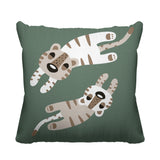 Jiba Reversible Throw Square Pillow
