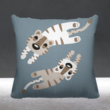 Jiba Reversible Throw Square Pillow