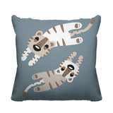 Jiba Reversible Throw Square Pillow