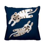 Jiba Reversible Throw Square Pillow