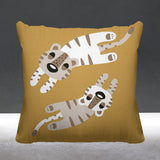 Jiba Reversible Throw Square Pillow