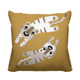 Jiba Reversible Throw Square Pillow
