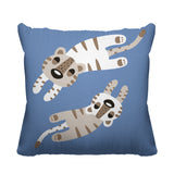 Jiba Reversible Throw Square Pillow
