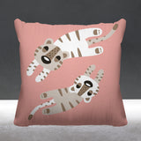 Jiba Reversible Throw Square Pillow