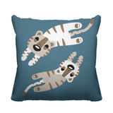 Jiba Reversible Throw Square Pillow