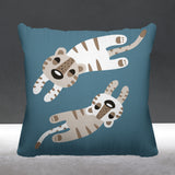 Jiba Reversible Throw Square Pillow