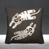 Jiba Reversible Throw Square Pillow