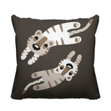 Jiba Reversible Throw Square Pillow