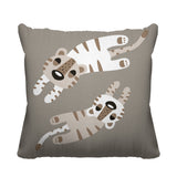 Jiba Reversible Throw Square Pillow