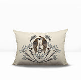 Jimi Parrot Lumbar Indoor/Outdoor Throw Pillow