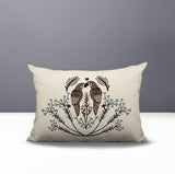 Jimi Parrot Lumbar Indoor/Outdoor Throw Pillow