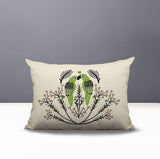 Jimi Parrot Lumbar Indoor/Outdoor Throw Pillow