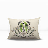 Jimi Parrot Lumbar Indoor/Outdoor Throw Pillow