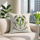 Jimi Parrot Lumbar Indoor/Outdoor Throw Pillow