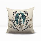 Jimi Parrot Reversible Indoor/Outdoor Square Pillow
