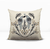 Jimi Parrot Reversible Indoor/Outdoor Square Pillow