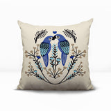 Jimi Parrot Reversible Indoor/Outdoor Square Pillow