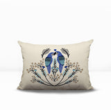 Jimi Parrot Lumbar Indoor/Outdoor Throw Pillow