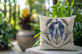Jimi Parrot Lumbar Indoor/Outdoor Throw Pillow