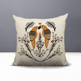 Jimi Parrot Reversible Indoor/Outdoor Square Pillow
