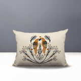 Jimi Parrot Lumbar Indoor/Outdoor Throw Pillow
