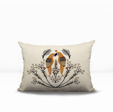 Jimi Parrot Lumbar Indoor/Outdoor Throw Pillow