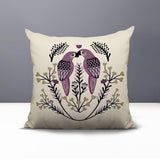 Jimi Parrot Reversible Indoor/Outdoor Square Pillow