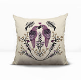 Jimi Parrot Reversible Indoor/Outdoor Square Pillow