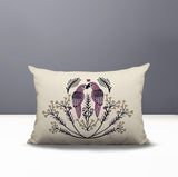 Jimi Parrot Lumbar Indoor/Outdoor Throw Pillow